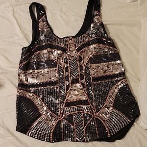 Sequined Tank top